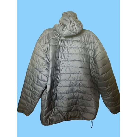 Columbia Thermal THERMAL Reflective Hooded Jacket, Collegiate Navy, XX-Large - Picture 2 of 4